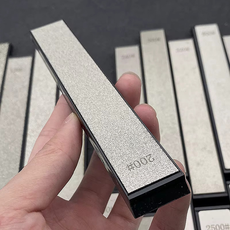 RSCHEF Diamant-Küchenmesser-Schärfsystem mit 3000er Körnung und Holzbasis für professionelle Messerpflege - Bild 2