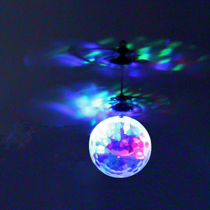CONUSEA Fliegende Kugel, Mini-Hubschrauber, LED-Licht, Infrarot-Induktion - Bild 2