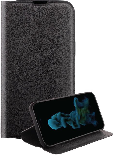 Vivanco Premium Wallet Book Cover Handyhülle für iPhone 14 Pro Max in Schwarz - Bild 1