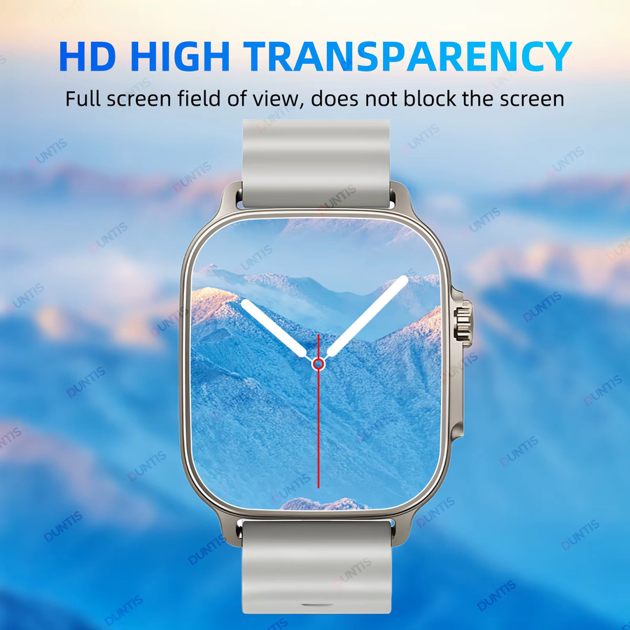 DUNTIS Displayschutzfolie für Realme Watch 5, transparente Hydrogelfolie mit HD-klarer Sicht und vollständiger Abdeckung - Bild 4