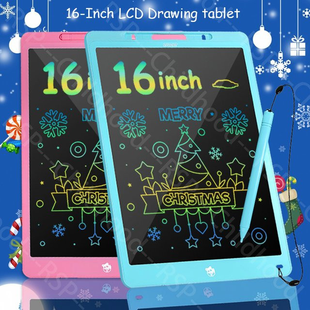 RSP 16-Zoll-LCD-Schreibtablett, großes elektronisches Farbzeichnungsbrett, Blau, ab 3 Jahren - Bild 1