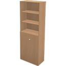 Schäfer Shop Genius Regal-Schrank-Kombination TETRIS WALL in Buche-Dekor, B/T/H: 80 x 44 x 225 cm - Bild 2