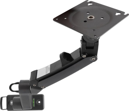 Aimo Wandhalterung für 17-35 Zoll Computerbildschirme, verstellbare VESA-Halterung aus Aluminiumlegierung, Farbe: Schwarz, maximale Tragkraft: 12 kg