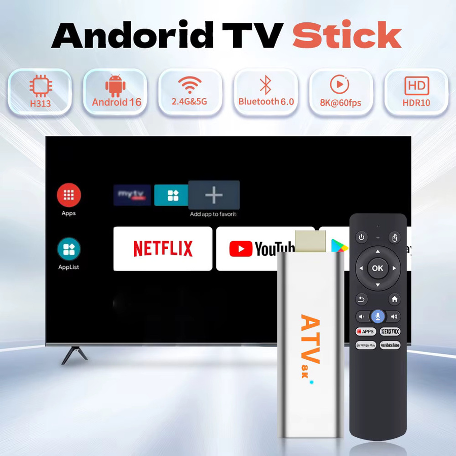 Q15 Android 16 TV-Stick mit 128 GB Speicher und Google Assistant für 8K und 4K Streaming Media Player - Bild 2