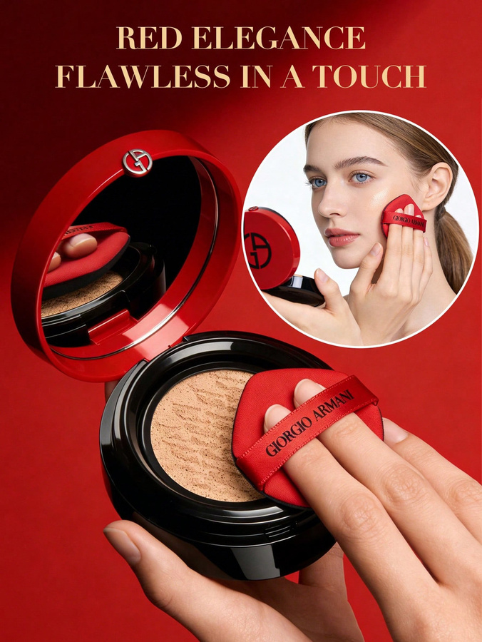GIORGIO ARMANI TO GO Essence-In-Foundation Cushion #3, 15g, Glänzend - Bild 7
