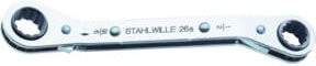 Stahlwille Ratschenringschlüssel SW.3/8 x 7/16 in Silber - Bild 1