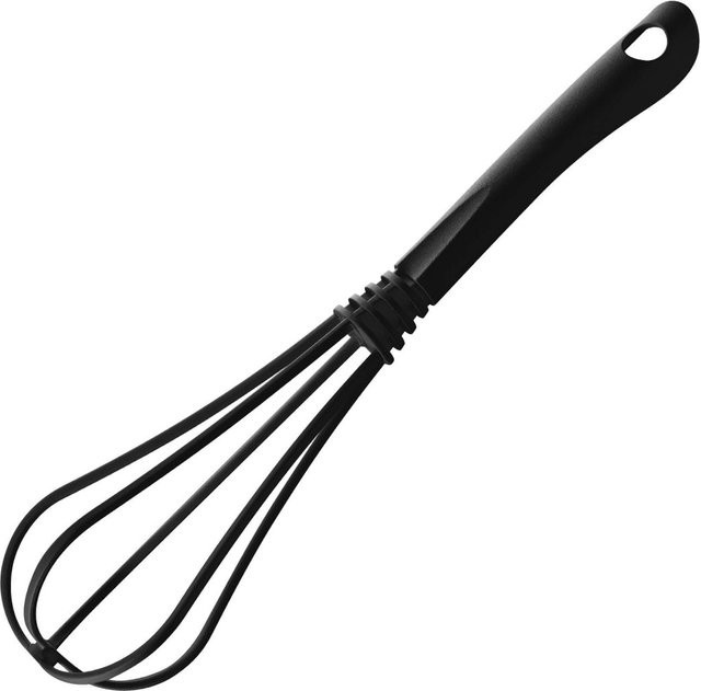 Fackelmann Schneebesen Tropical Kitchen in Schwarz aus Metall, hitzebeständig und spülmaschinenfest - Bild 1