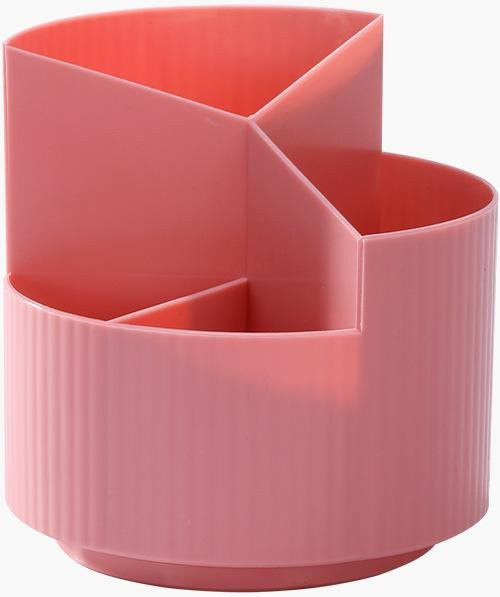 Love Home Garden Drehbarer Stifthalter und Make-up-Pinsel-Organizer aus Kunststoff in Grün, Weiß oder Pink - Bild 1