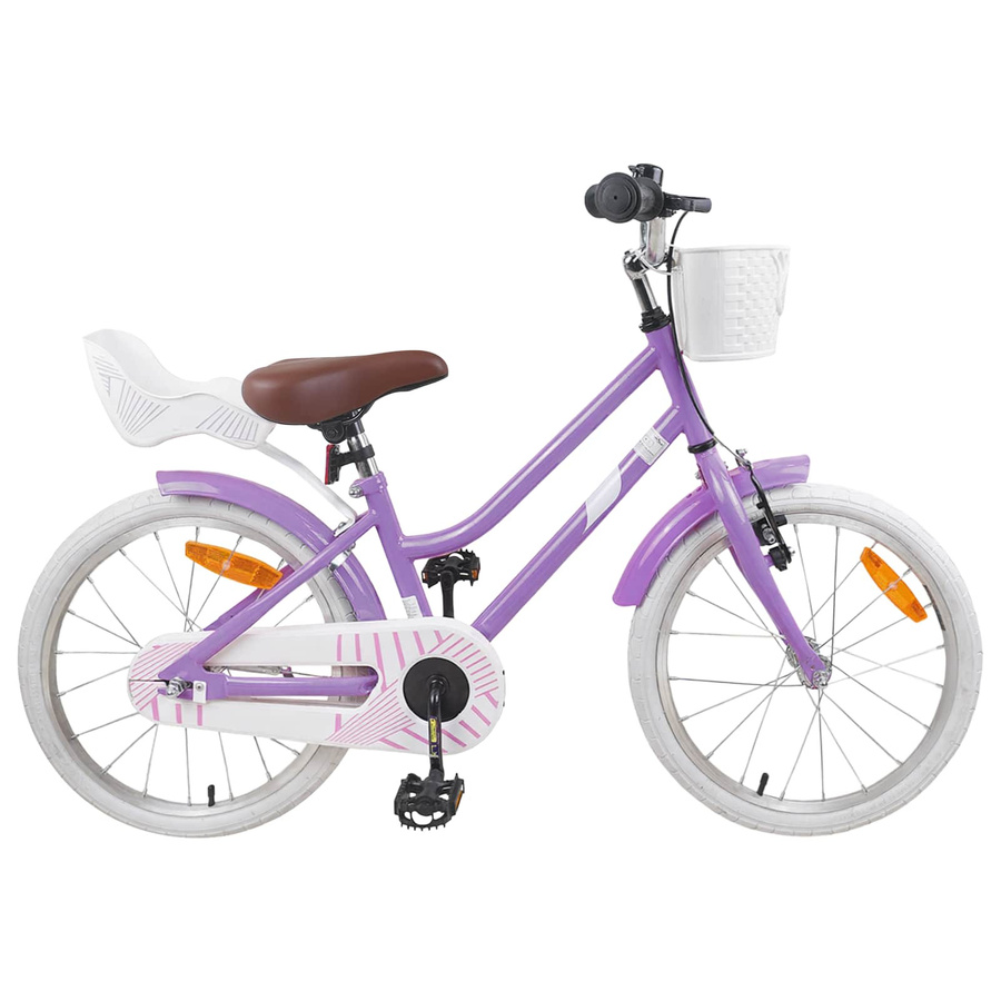 VD Home Furnishing Kinderfahrrad 18 Zoll Lila - Bild 2