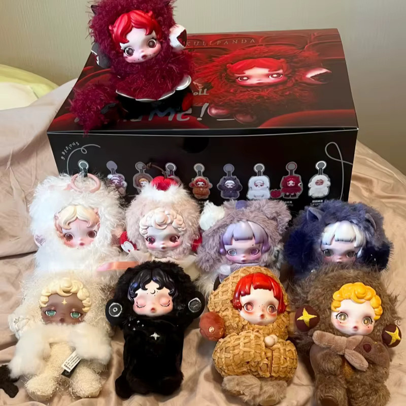 Pop Mart Skullpanda You Found Me, Plüschpuppe Anhänger, Blind Box - Bild 3
