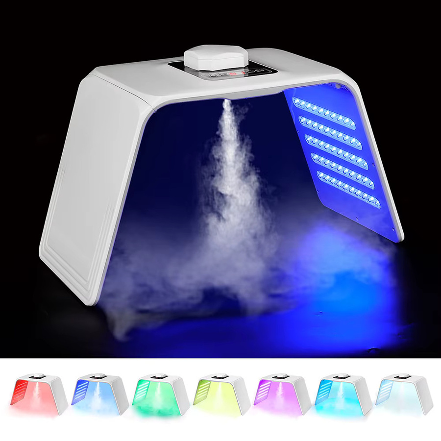 iebilif 7-Farben LED Photon-Gerät mit Nano-Spray, Gesicht, Unisex - Bild 3