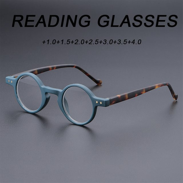 Hindfield Lesebrille, Rund, Vollrand, Kunststoff, Multicolor, Unisex - Bild 1