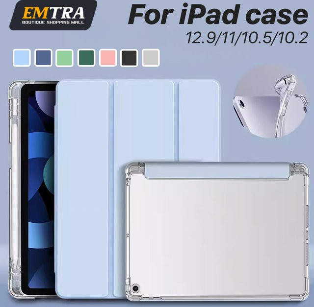 EMTRA Schutzhülle für iPad Air 11, iPad 10. Generation, iPad Pro 11 und 12.9 Zoll in Grün - Bild 1