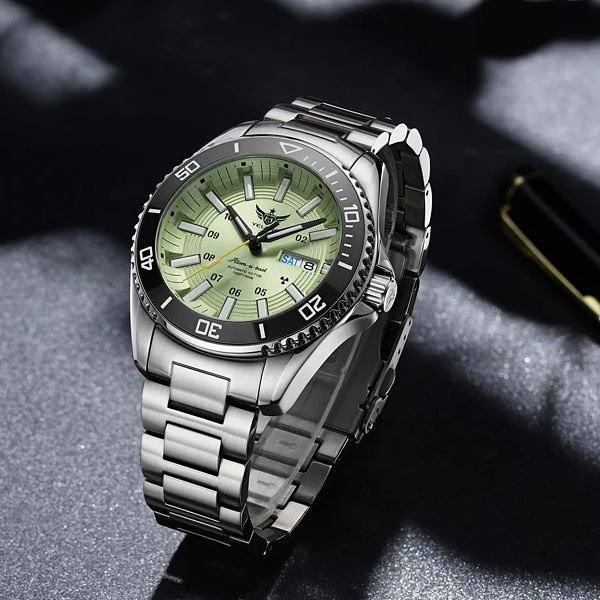 YELANG Armbanduhr, Automatik, Edelstahl, 44mm, Herren, 30 ATM - Bild 1