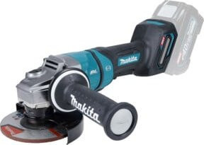 Makita Akku-Winkelschleifer 40V mit 11000 U/min ohne Akku - Bild 1