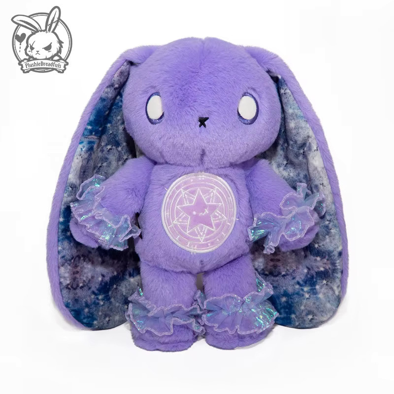 52TOYS Dreadfuls Violet Starry Night Rabbit Yaoyao, Plüschtier, Lila - Bild 2