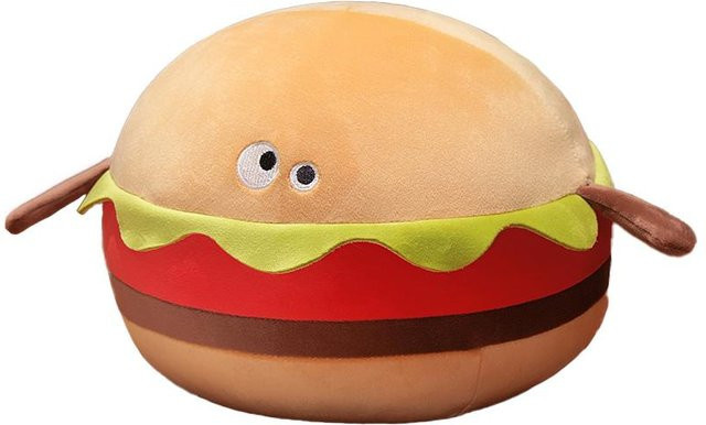 Yiran Health & Beauty Burger Sandwich Pizza Hähnchen Plüschtiere, Stofftier - Bild 1
