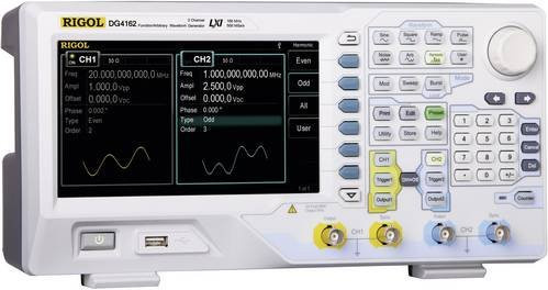 Rigol DG4162 Funktionsgenerator grau, netzbetrieben, 0,000001 Hz - 160 MHz (Sinus, Rechteck, Puls, Rauschen, Arbiträr, Dreieck) - Bild 1