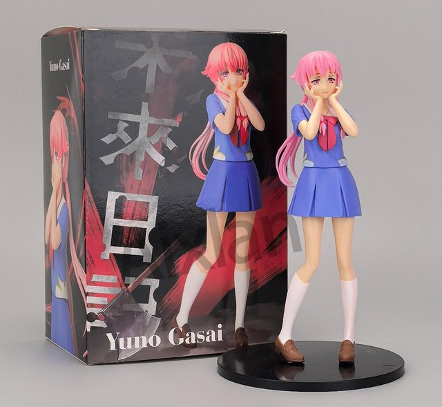Yiran toy 1 Gasai Yuno Future Diary Actionfigur, 2-teiliges Set, ab 14 Jahren - Bild 1