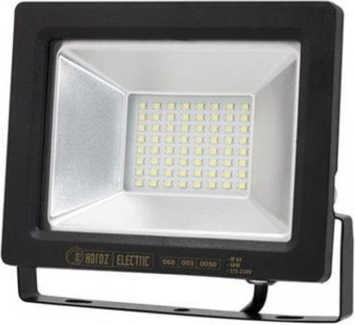 LED-Strahler HOROZ ELECTRIC mit Bewegungsmelder, 20W, IP65, 6500K Kaltweiß, Schwarz - Bild 1
