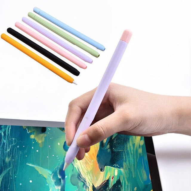 Apple Pencil 1. und 2. Generation Schutzhülle aus weichem Silikon in Ultradünn-Design - Bild 1