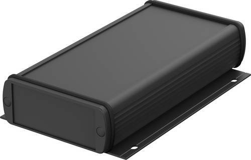 Bopla ABPH 800-0150 WL ALUBOS_SET Flansch-Gehäuse aus Aluminium in Schwarz RAL 9005 matt, B/T/H: 180 x 100 x 35 cm - Bild 1