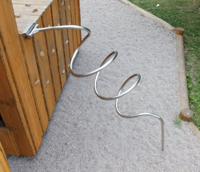 Intergard Rutschstange Spiralstange Edelstahl - Bild 1