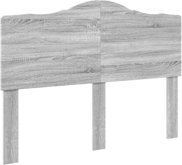 vidaXL Kopfteil für das Bett in Grau Sonoma, modernes Design aus Holzwerkstoff - Bild 1