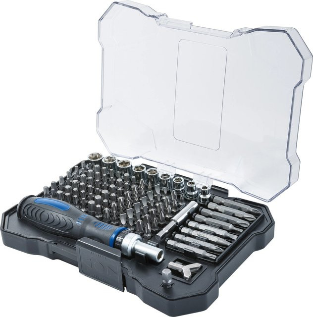 LUX-TOOLS Schraubendreher- und Bit-Set, 106-teilig, mehrfarbig - Bild 1