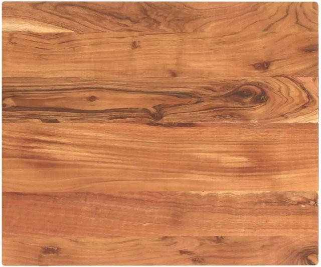 vidaXL Tischplatte aus Akazien-Massivholz in Braun, Rechteckig, B/T/H: 60 x 50 x 2,5 cm - Bild 1