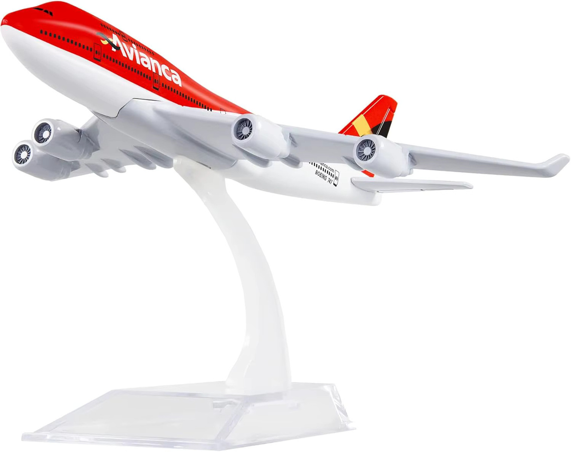 ZOCO Columbia B747 Flugzeugmodell, Druckguss-Flugzeugmodell, Maßstab 1:400 - Bild 1