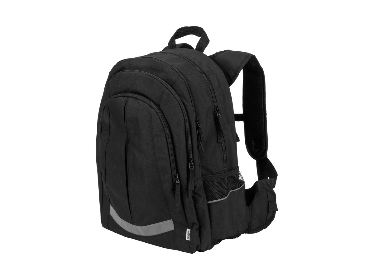 CRELANDO Schulrucksack aus Polyester in Schwarz - Bild 2