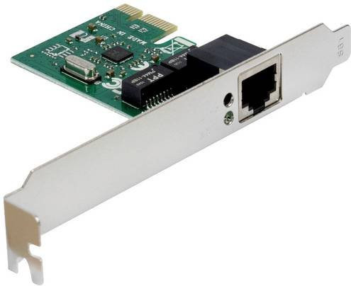 Inter-Tech ST-705 PCI-Express LAN-Adapter mit 1 Gbit/s Ethernet - Bild 1