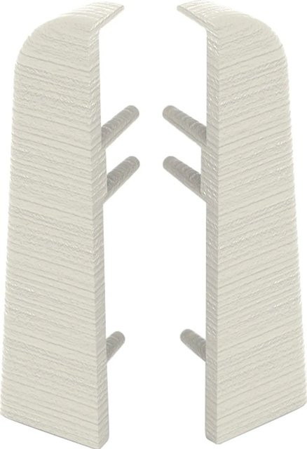 Döllken Profiles Endkappe Modern 60 Clip SB in Seidengrau aus PVC - Bild 1