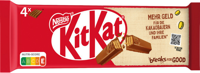 KitKat Classic Schokoriegel 4 x 41,5 g - Bild 1