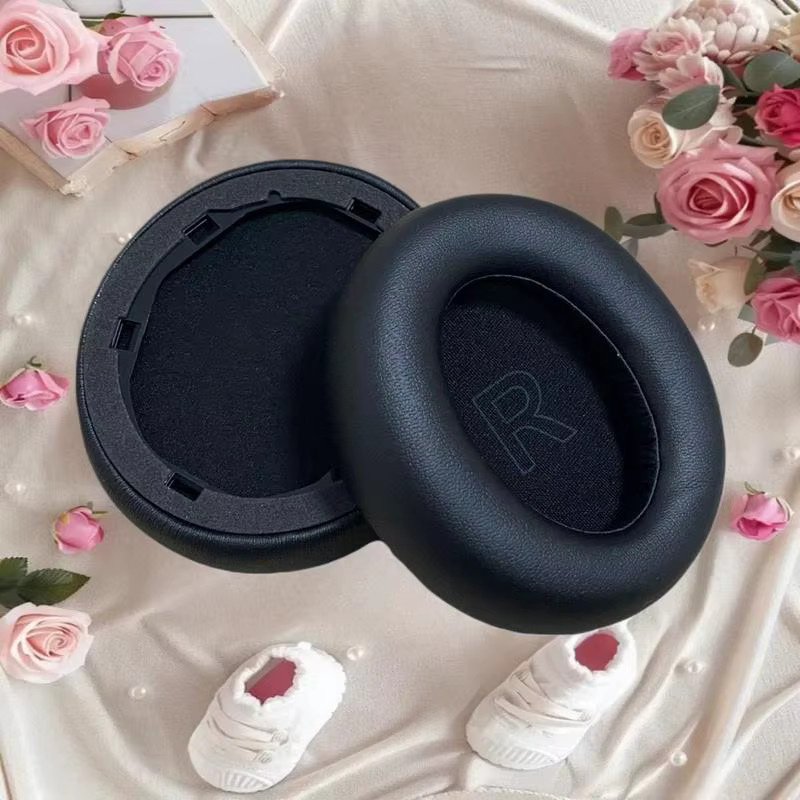 Anker Soundcore Q30/Q35 Ersatz-Ohrpolster in Schwarz, 2 Stück aus Protein-Memory-Schaum mit atmungsaktiver Netzabdeckung - Bild 3