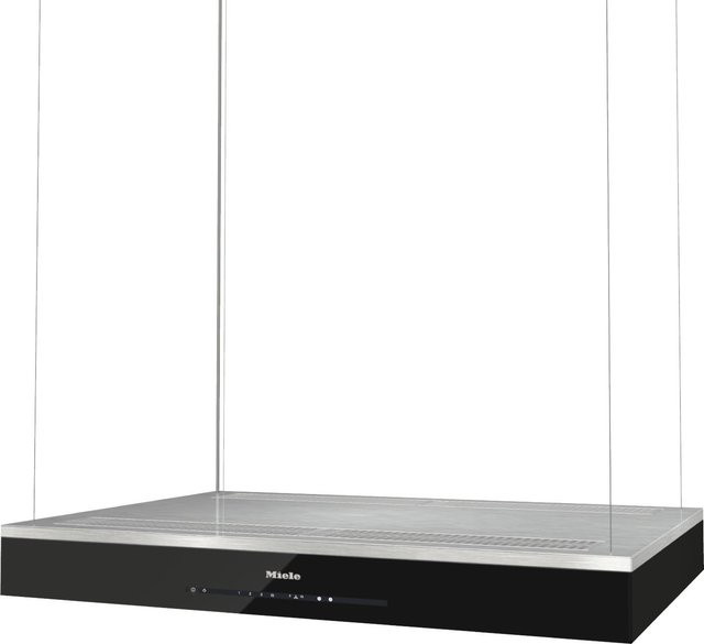 Bosch DA 6708 D Aura Edition 6000 Dunstabzugshaube Edelstahl und Glas, Inselhaube mit Aktivkohlefilter und LED-Display - Bild 1