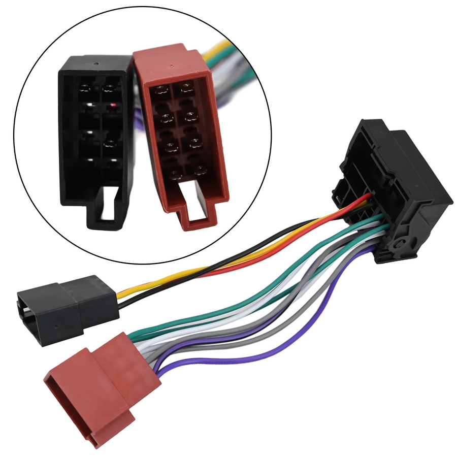 HP Autoradio ISO Buchse Adapter Kabel für RCD200 RCD300 RCD310 RCD510 in Multicolour - Bild 3