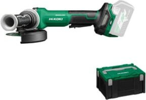 HiKOKI Akku-Winkelschleifer G3613DF Basic in Grün mit 36,0 V - Bild 1