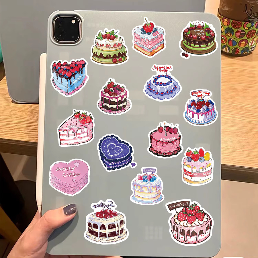 lanxihaibao Sternbild Kuchen Aufkleber, 50 Stück, multicolor - Bild 4