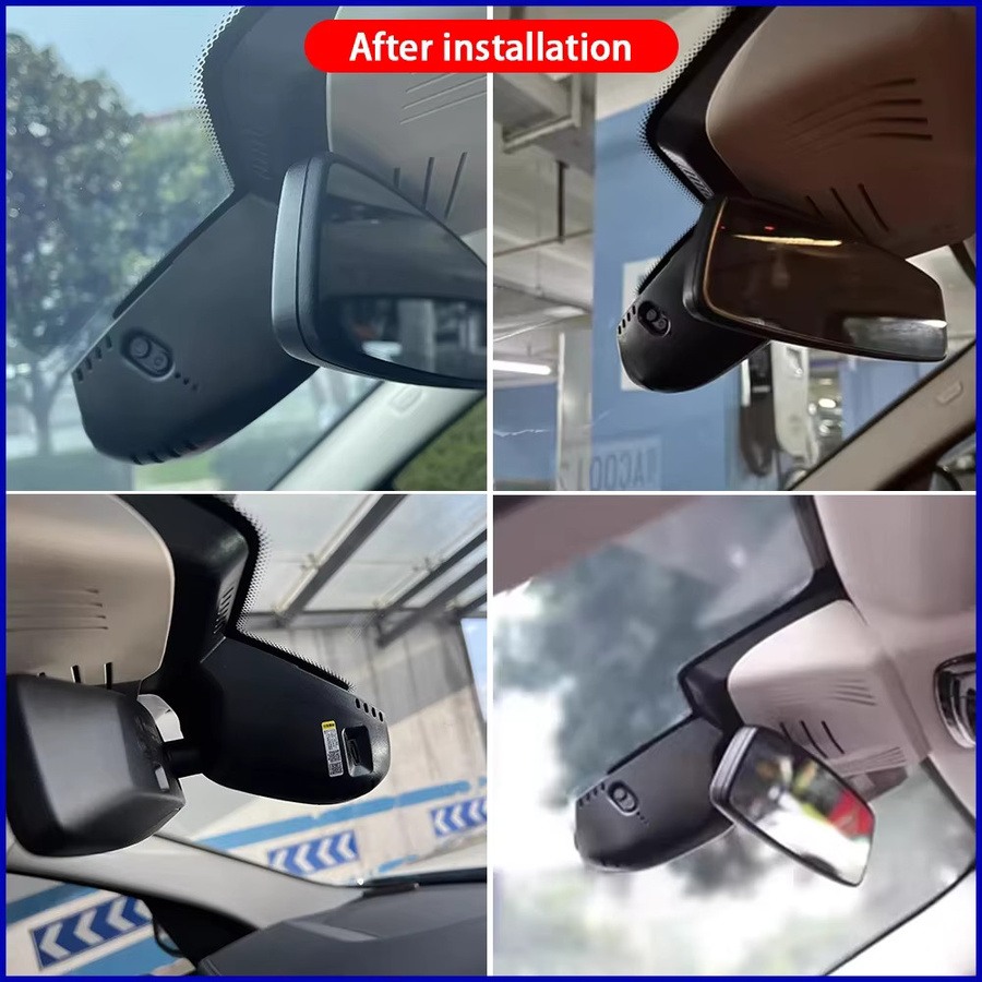 ZhuCamX 4K UHD Dashcam Auto-DVR Videorekorder für BMW X3 G01 und IX3 G08, Schwarz - Bild 3