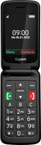 Gigaset GL595 Handy in Schwarz mit SOS-Taste und 2,8 Zoll Display - Bild 1
