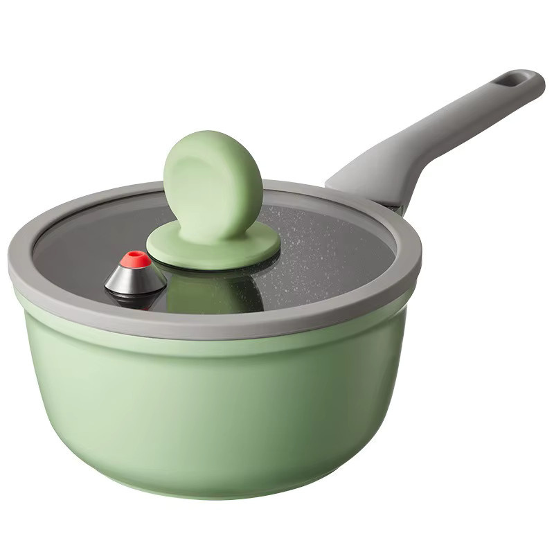 COOKER KING Milchtopf mit antihaftbeschichtender Keramikbeschichtung in Grün - Bild 4