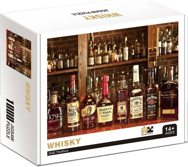 MaxRenard Whisky Puzzle, 1000 Teile, ab 14 Jahren - Bild 1