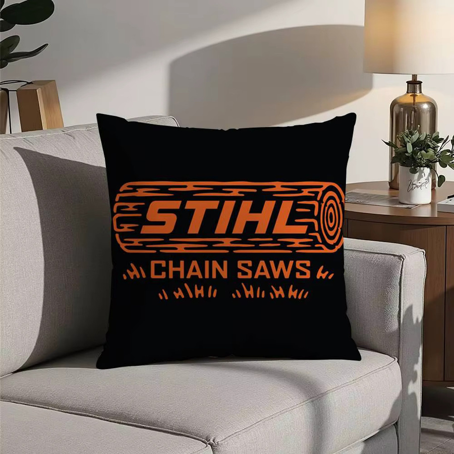 STIHL Chainsaw Logger Kissenbezug mit doppelseitigem Druck für dein Sofa oder Zuhause - Bild 3