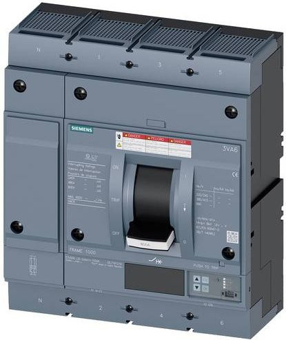 Siemens 3VA6560-5JT46-0AA0 Leistungsschalter in Grau - Bild 1