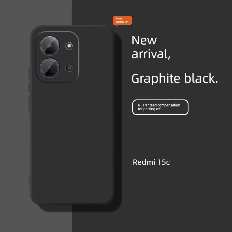 Schutzhülle für Xiaomi Redmi 15C in Rot mit Flüssigkeitssilika-Effekt - Bild 2