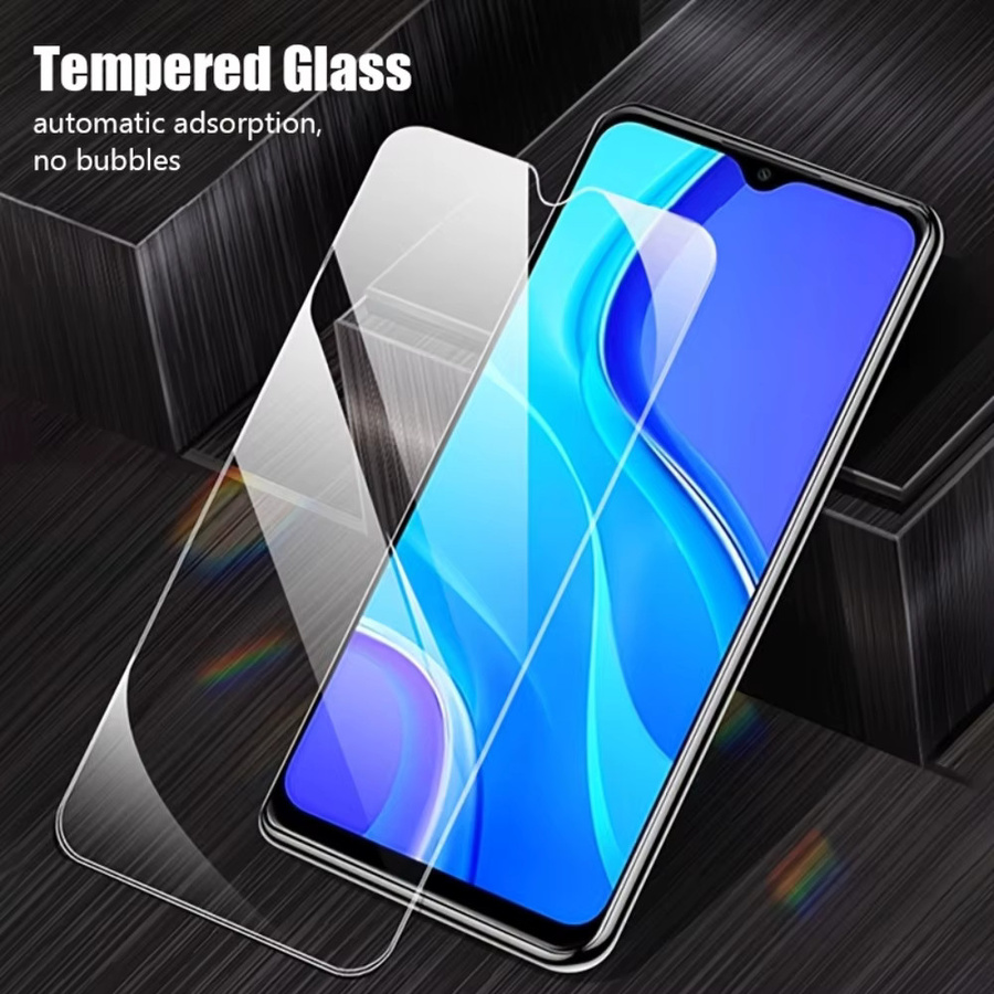NNBILI 3er-Pack Displayschutzfolie aus gehärtetem Glas, transparent, passend für Xiaomi Redmi Note 13 12 12S 11 10S 9S 10 9 8 Pro Plus, kratzfest - Bild 2