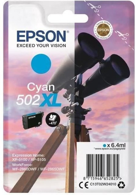 Epson Tintenpatrone 502 XL Cyan - Bild 1