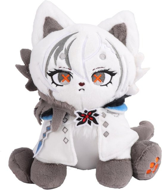 Genshin Impact Neuvillette Miau Plüschtier, Kuscheltierpuppe, ab 3 Jahren - Bild 1